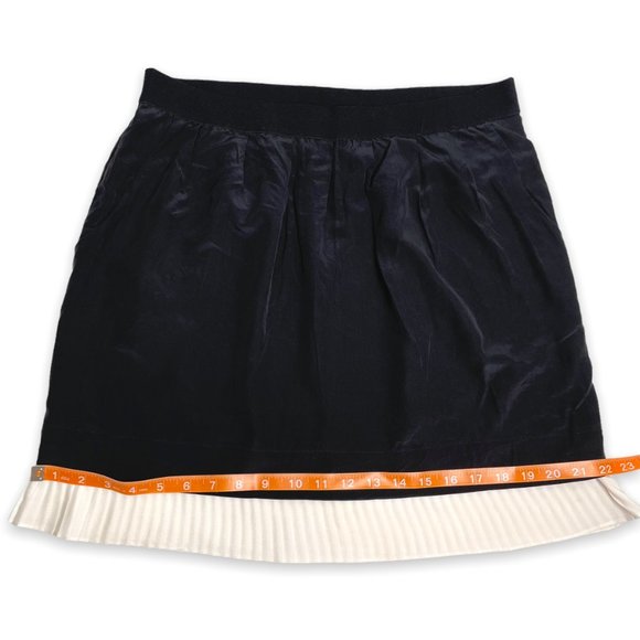 BCBGMAXAZRIA silk “Shelby” two layer skirt with POCKETS - Picture 8 of 11